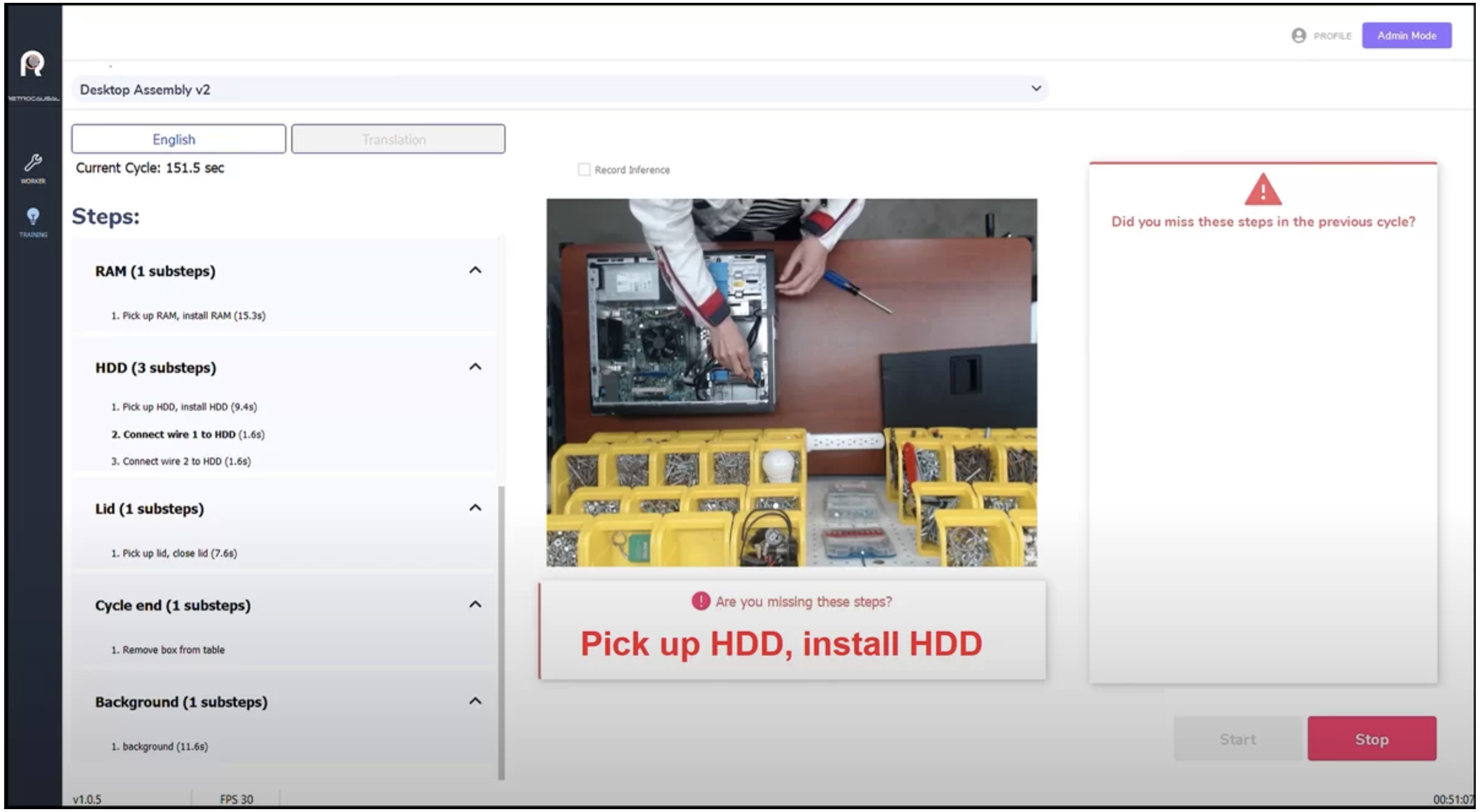 Video understanding used in manufacturing.